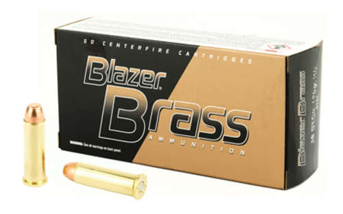 Ammunition Blazer Ammunition Blazer Brass 38Special BLAZER BRASS 38SPL 125GR FMJ 50/1000